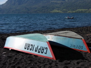 Boats at Lago Villarrica