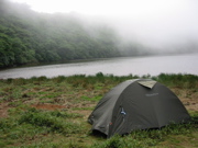Camping in Maderas Crater