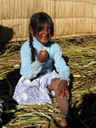Belinda (age 8), Los Uros