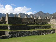 Courtyard at Machu Picchu