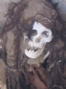 Skull at Chauchilla Cemetery
