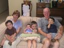 G & G Weiss With Grandkids Lucas, Melina, Kai, and Noah