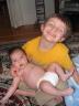 Kai 4 years, Melina 1 month