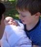 Kai Holds His Sis