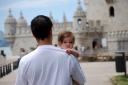 Walking Towards Torre de Belem