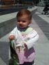 Walking at Yerba Buena Gardens, SF