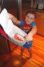Proud Kai Shows Off His Lunch