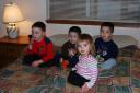 Cousins Watching 'Cars'