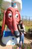 Doggy Diner Statue @ Vino Noceto (remember him from SF?)