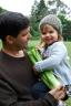 Walking to Feed Animals w/ Dada