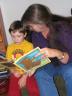 Auntie Cyndie Reads to Kai