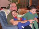 Twins + Grandpa