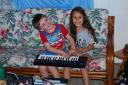 Kai & Maya with Keyboard