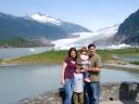 Family, Mendenhall Glacier