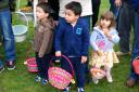 Lucas, Noah, Melina @ Egg Hunt